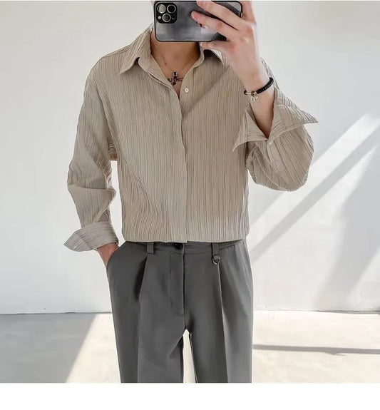 Menβs Trendy Loose Shirt