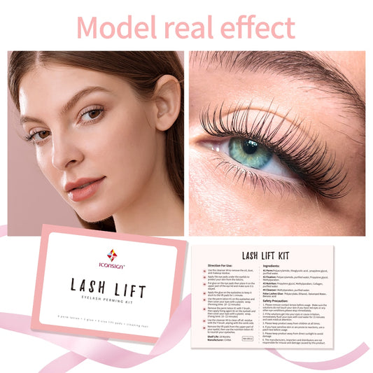 Дропшиппинг ICONSIGN Lash Lift Kit Подтягивающий ресницы