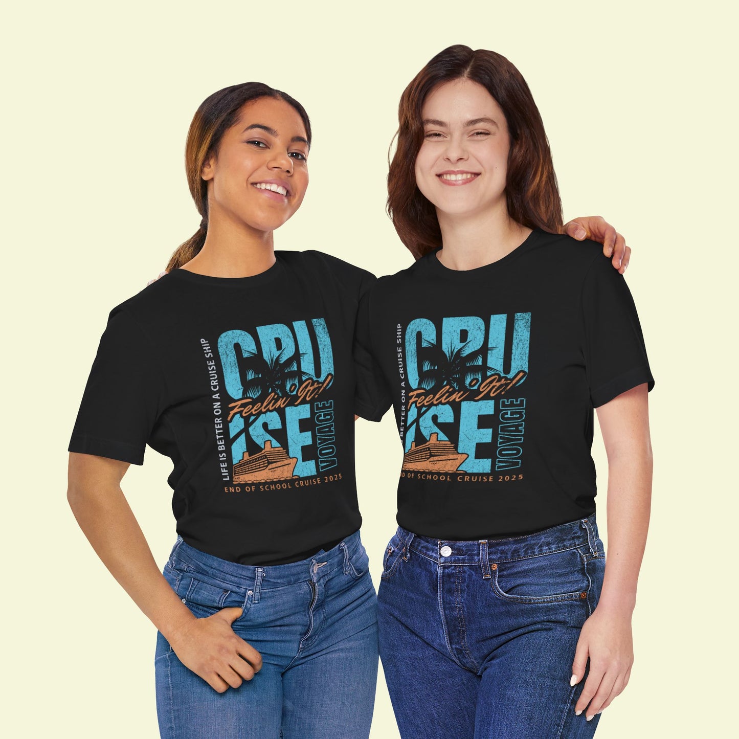 End of School Cruise 2025 Tee – Light, Comfy & Ready to Sail